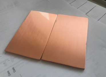 CEPHEUS Brushed Copper Gloss vs ARAE Brushed Copper + Clear Satin