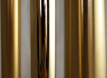 Pavonis Polished Gold plated with clear gloss PGGL