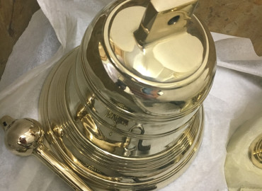 ALRISHA NATURAL Polished Brass Unlacquered