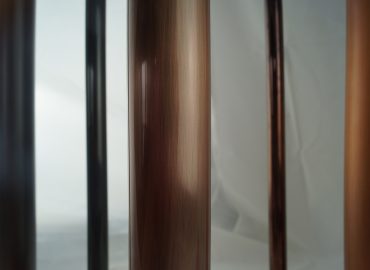 Aged Copper + Clear Gloss plated to aluminium tubes Aged Copper + Clear Gloss plated to aluminium tubes