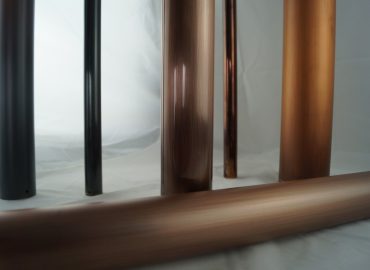 AQUARII Antique Copper to aluminium tube (horizontal)