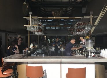 Arcturus Medium Brown Bronze + Clear Satin @ The Gantry Sebel Pier One Hotel