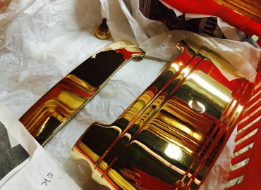Polished Gold show car parts