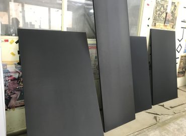 PROCYON (onto unpolished mild steel) custom matt clearcoat