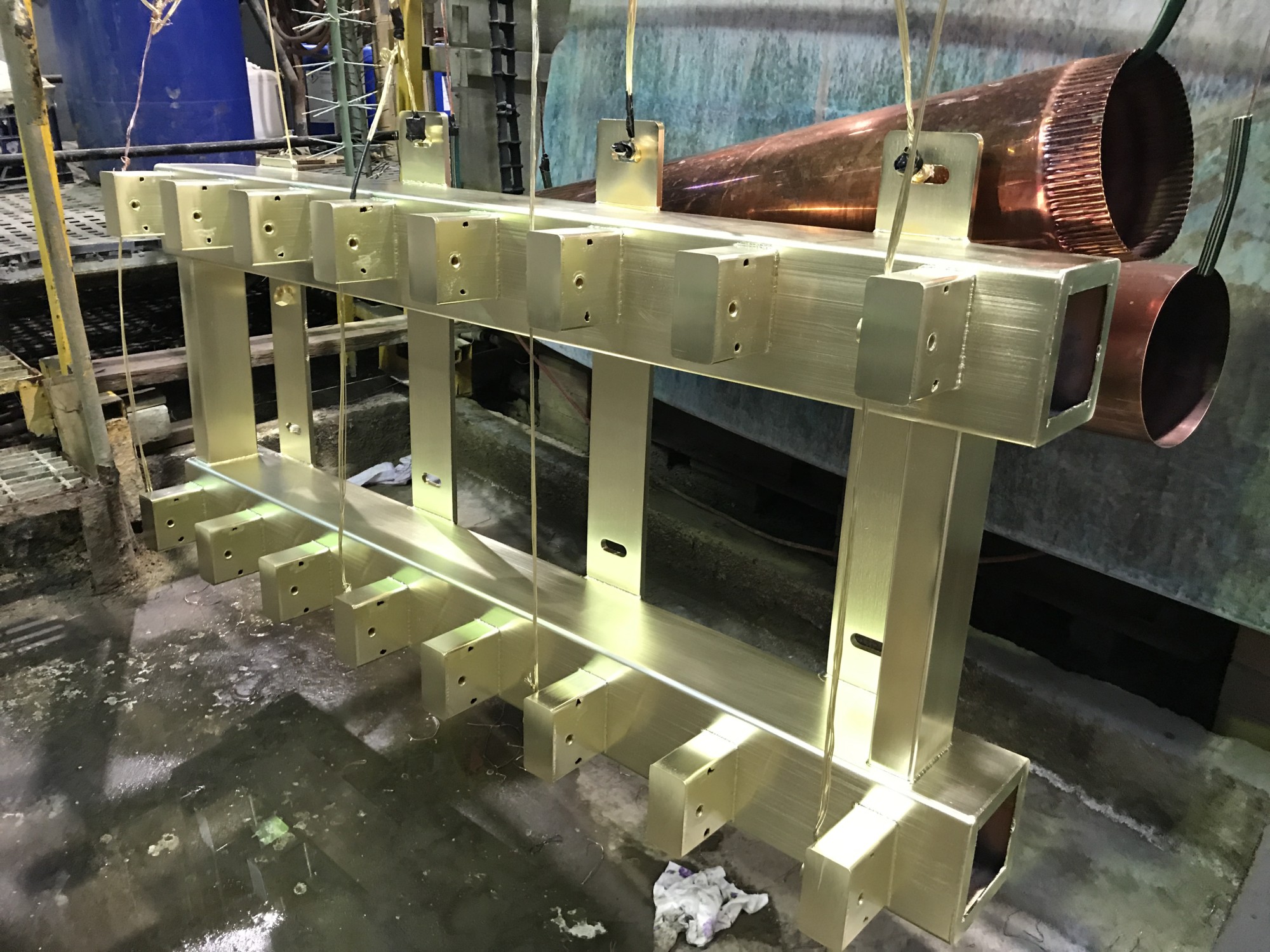 Fabricating for Electroplating