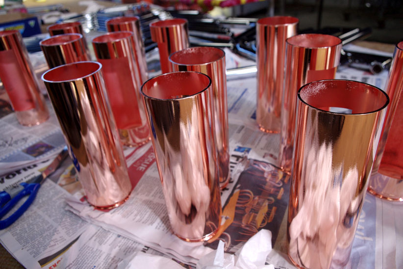 Polished COPPER + Clear Gloss